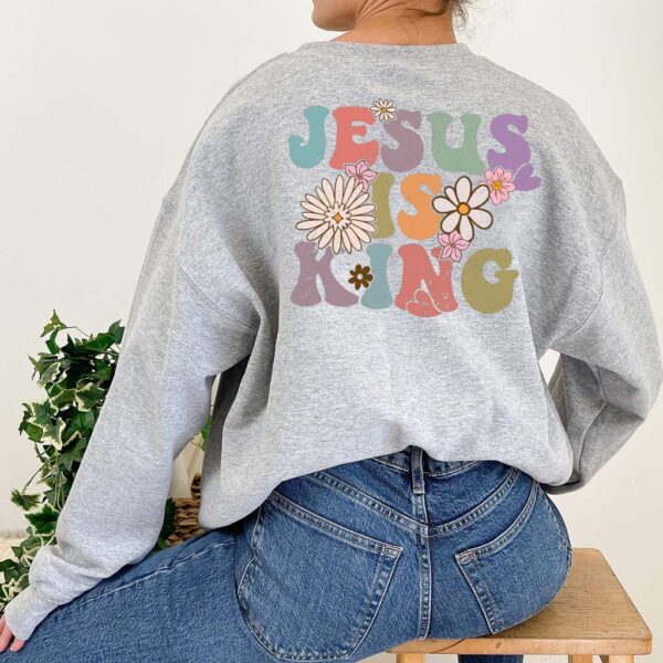 jesus is king sweater