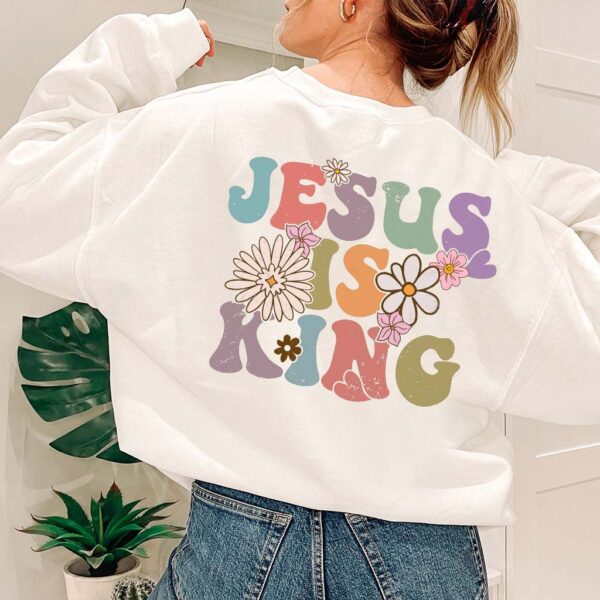 jesus is king sweater