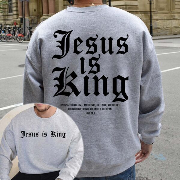 Jesus Is King Sweater