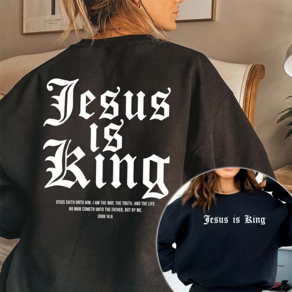 Jesus Is King Sweater