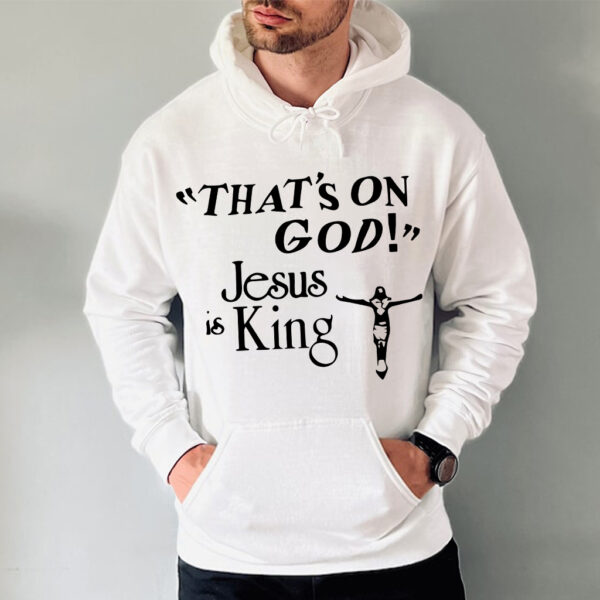 jejesus is king hoodie yellow