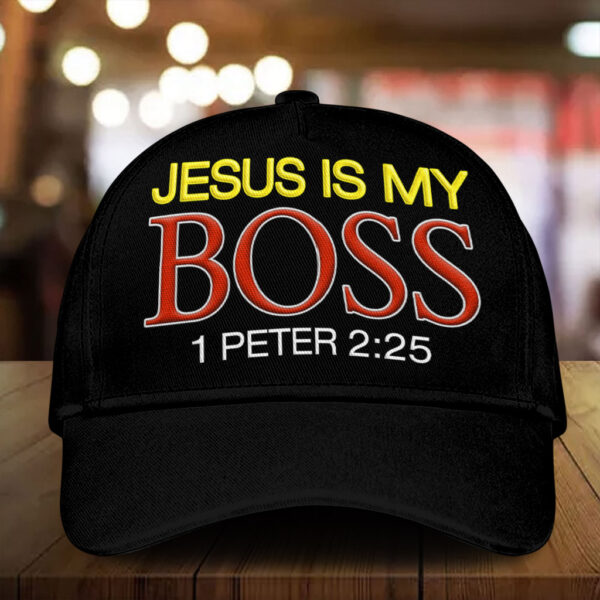 jesus is my boss cap