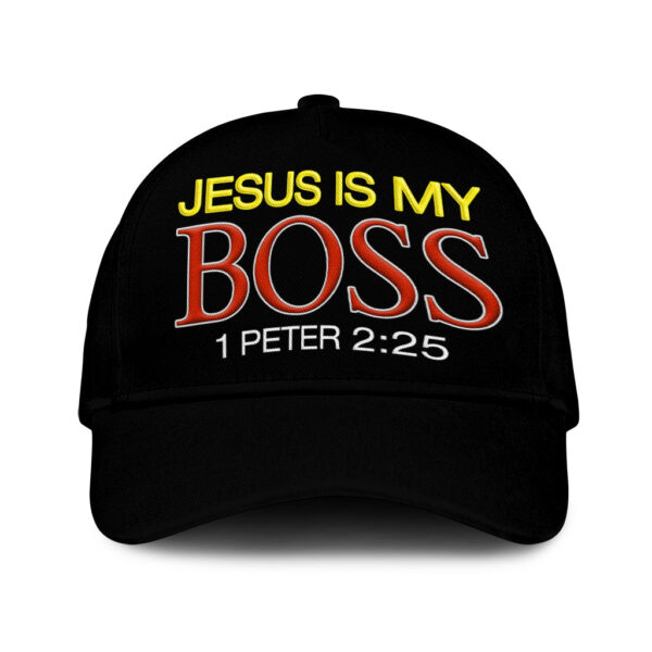 jesus is my boss cap