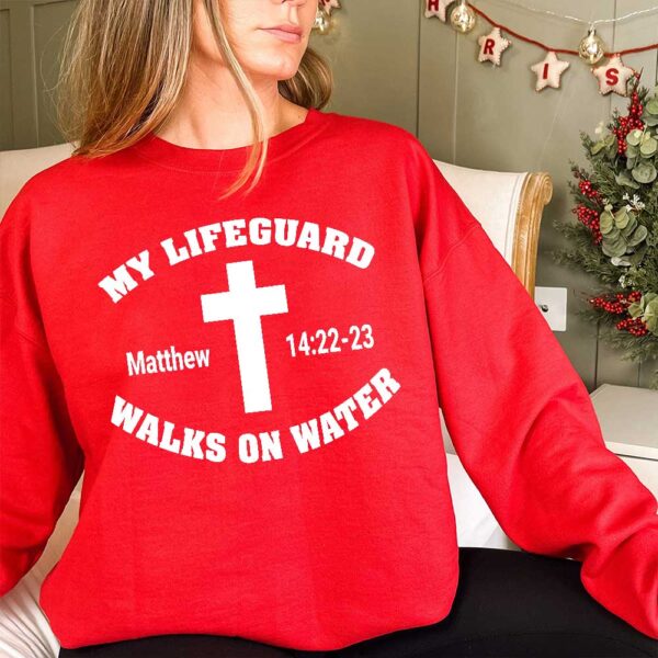 jesus is my lifeguard sweatshirt