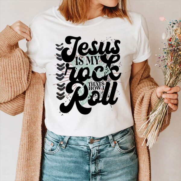 jesus is my rock t shirt