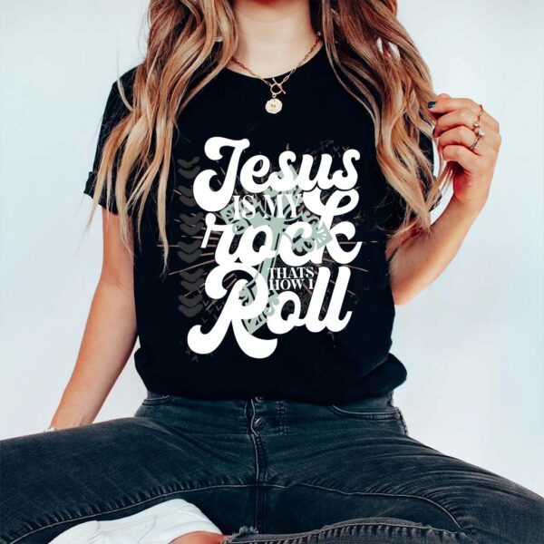 jesus is my rock t shirt