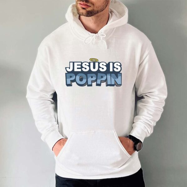 jesus poppin hoodie