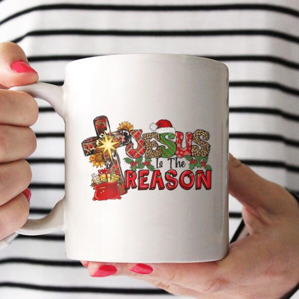 jesus is the reason for the season mug