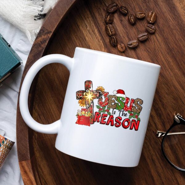 jesus is the reason for the season coffee mug