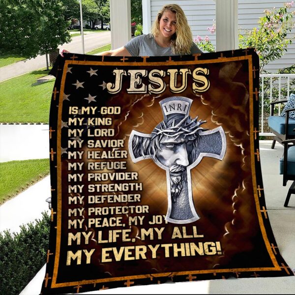 jesus is the rock, light...quilt