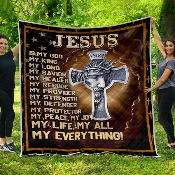 jesus is the rock, light...quilt