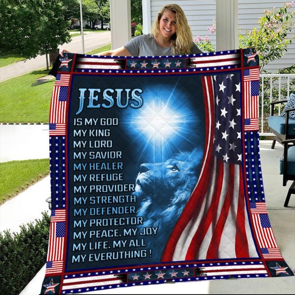 jesus is the rock, light...quilt