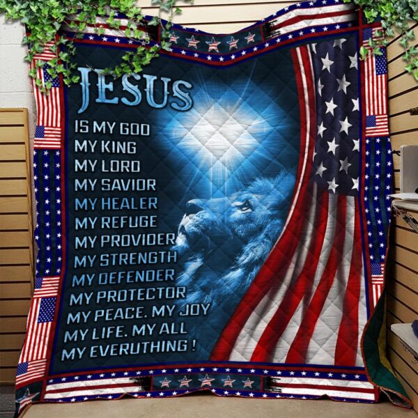 jesus is the rock, light...quilt