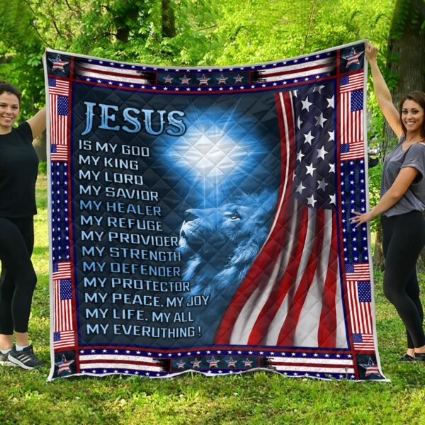 jesus is the rock, light...quilt