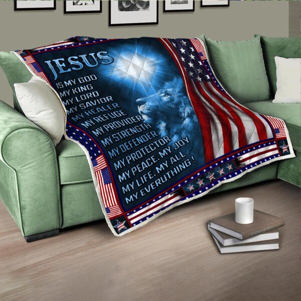 jesus is the rock, light...quilt