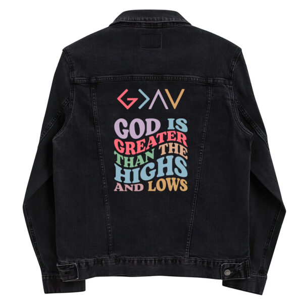 jesus jean jacket