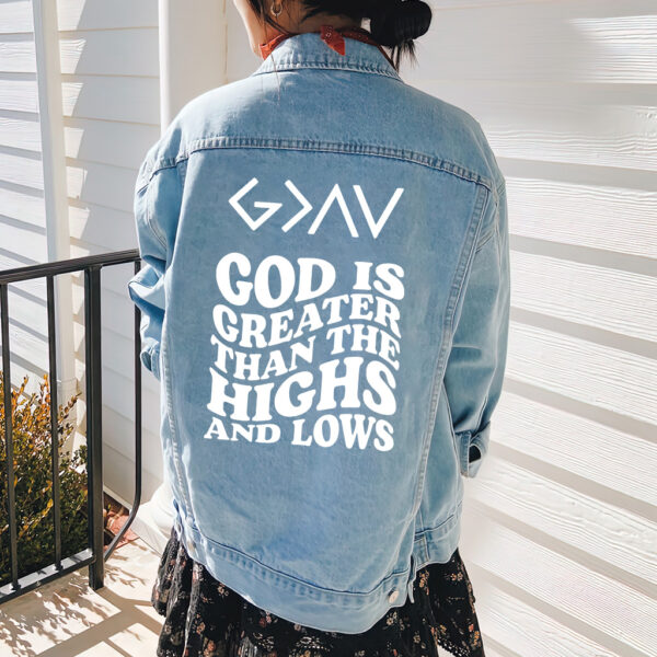 jesus jean jacket