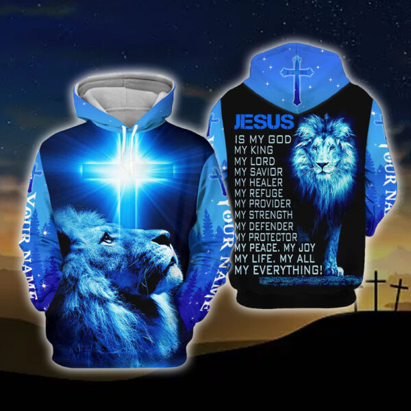 jesus lion hoodie