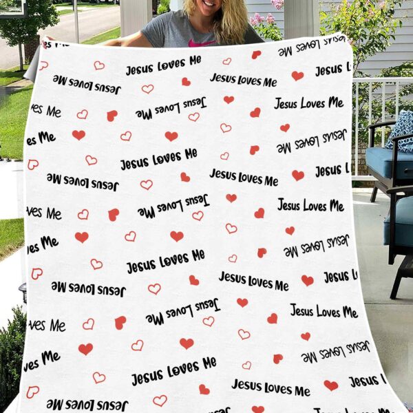 jesus loves me blanket