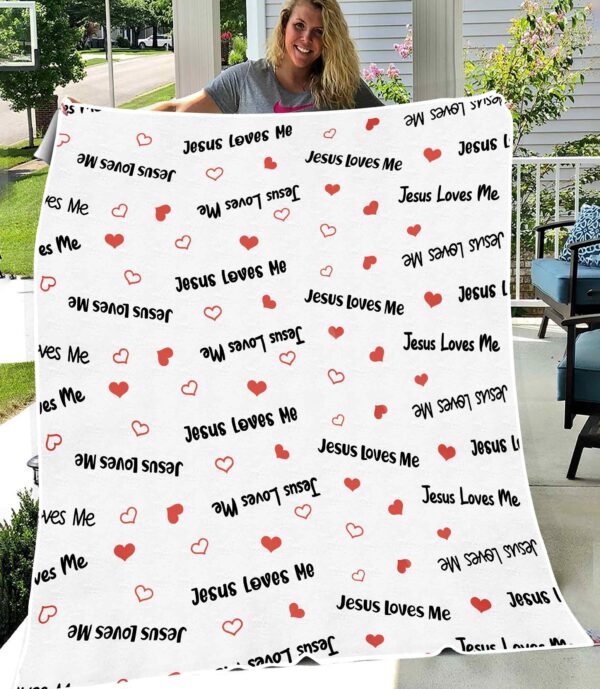 jesus loves me blanket