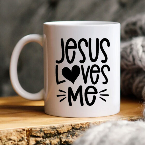 jesus loves you mug