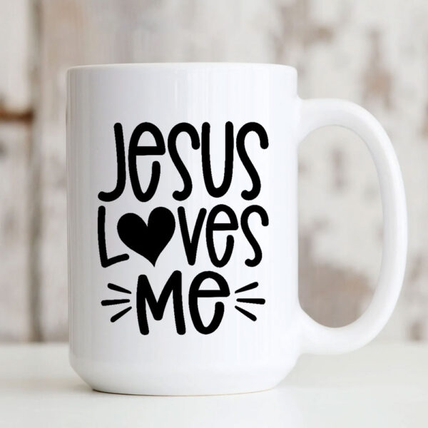 jesus loves you mug