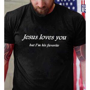 t shirt jesus loves you