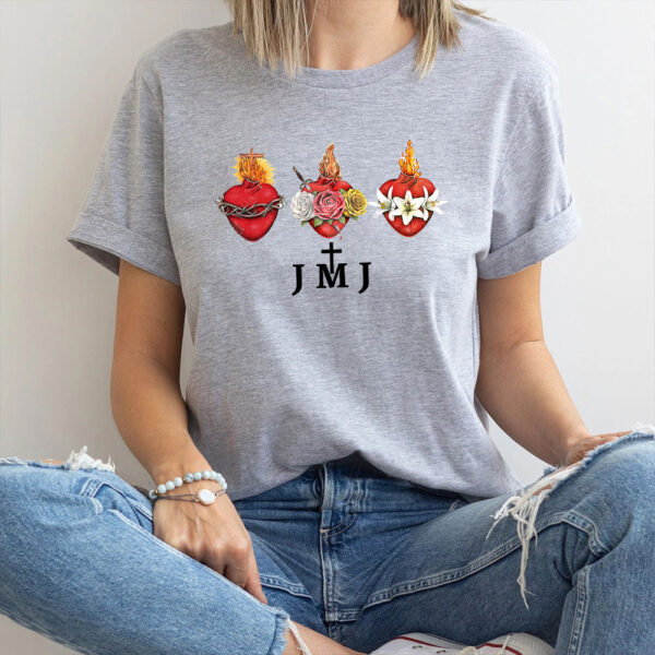 jesus mary and joseph t shirt