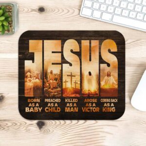 jesus mouse pad