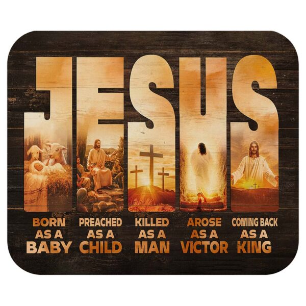 jesus mouse pad