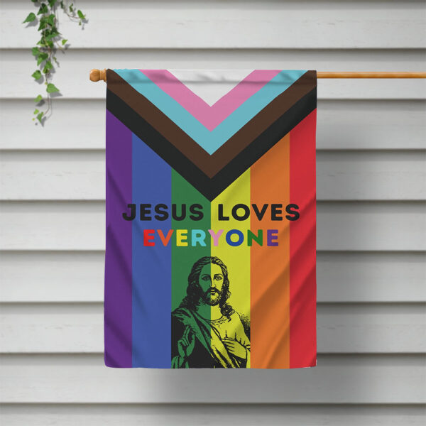 jesus rainbow flag