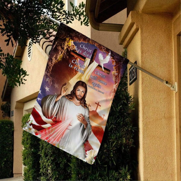 jesus resurrection flag