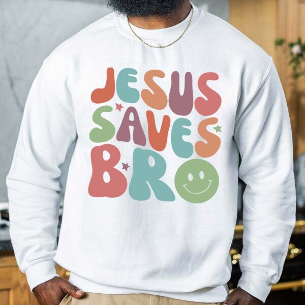 jesus saves bro sweater