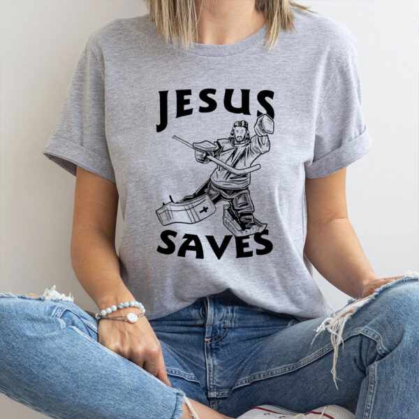 jesus saves gretzky scores shirt