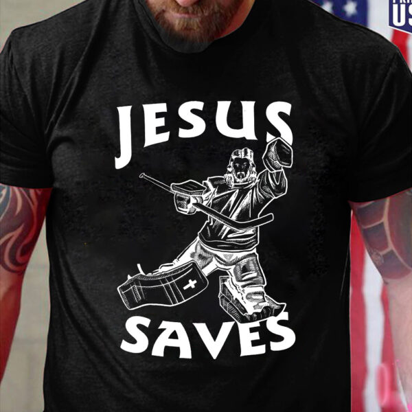 jesus saves gretzky scores shirt