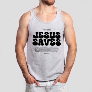 jesus saves tank top