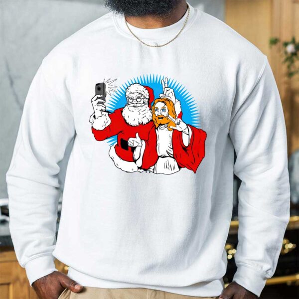 jesus selfie sweater