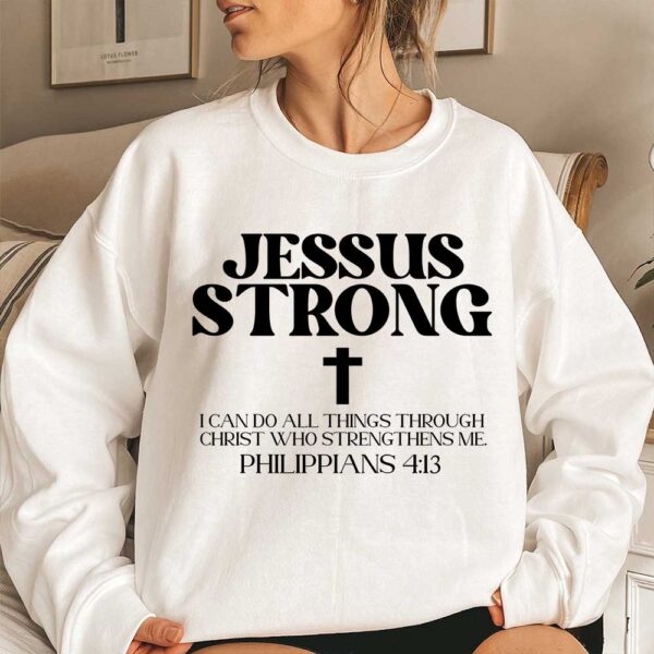 jesus strong hoodie