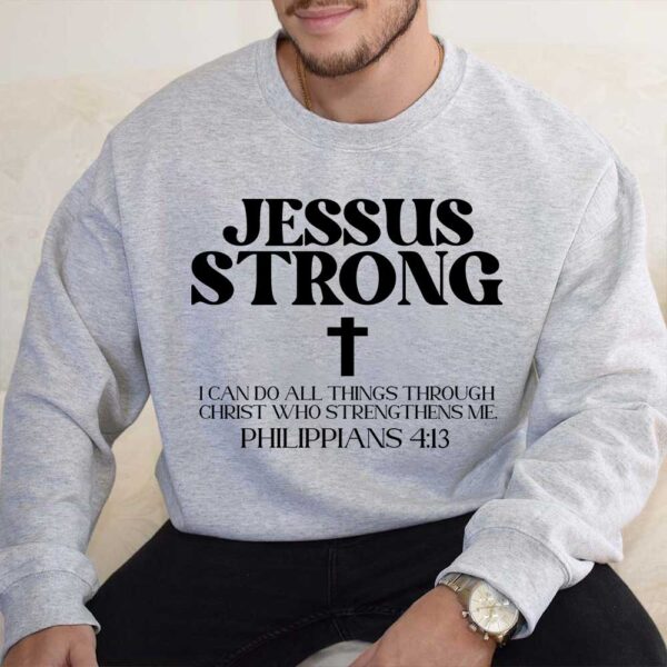 jesus strong hoodie