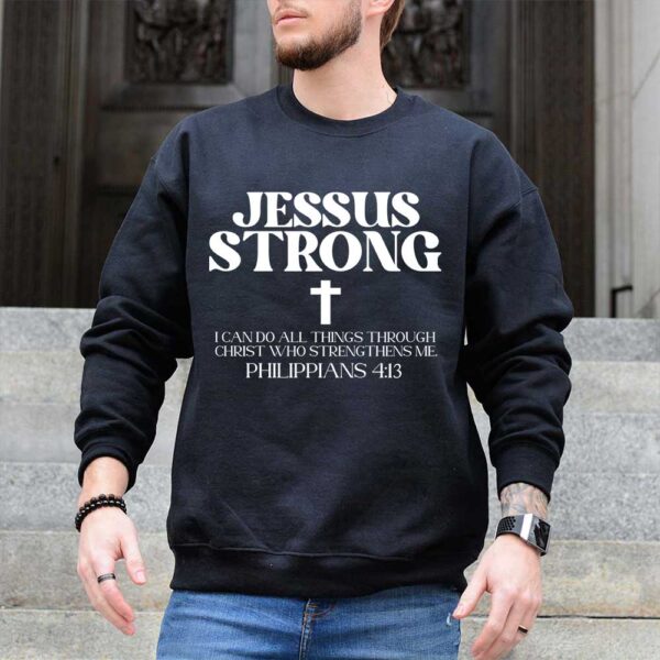 jesus strong hoodie