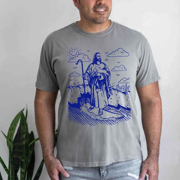 jesus surfing shirt