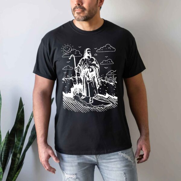 jesus surfing shirt