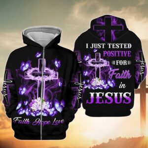 jesus zip hoodie