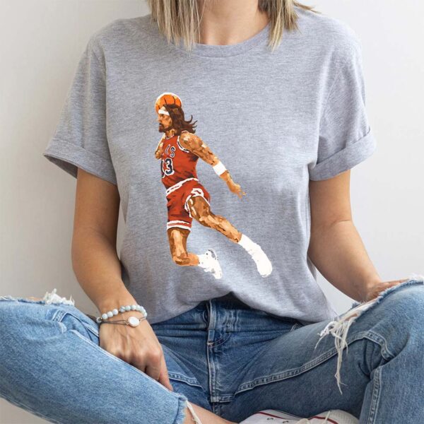 jumpshot jesus t shirt