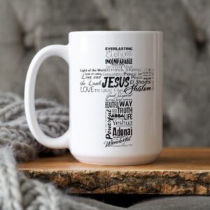 names of jesus mug