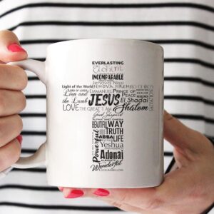 names of jesus mug