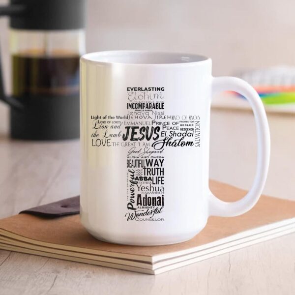 names of jesus mug