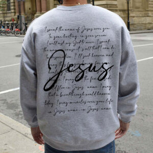 names of jesus sweatshirt