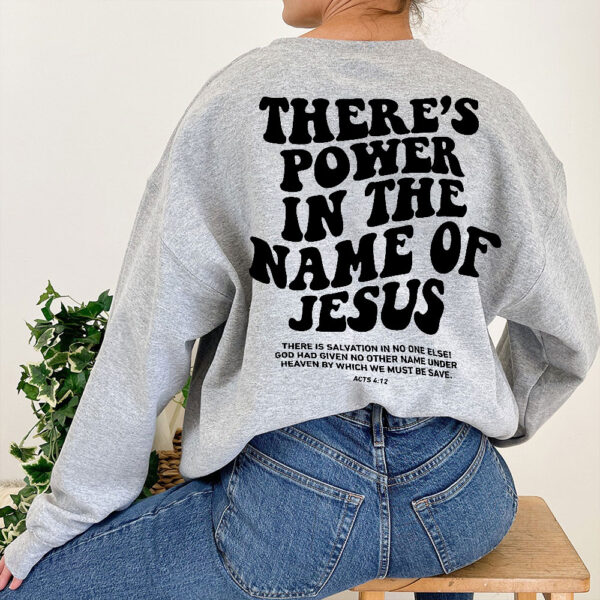 names of jesus sweatshirt