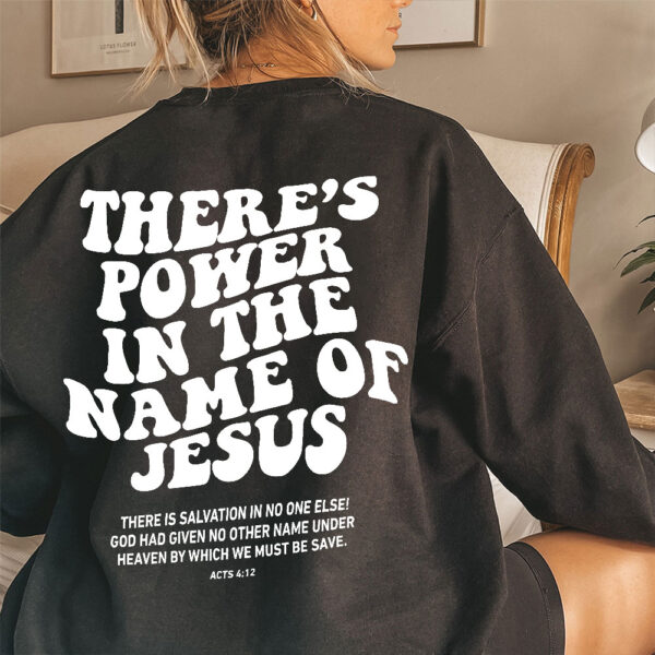 names of jesus sweatshirt